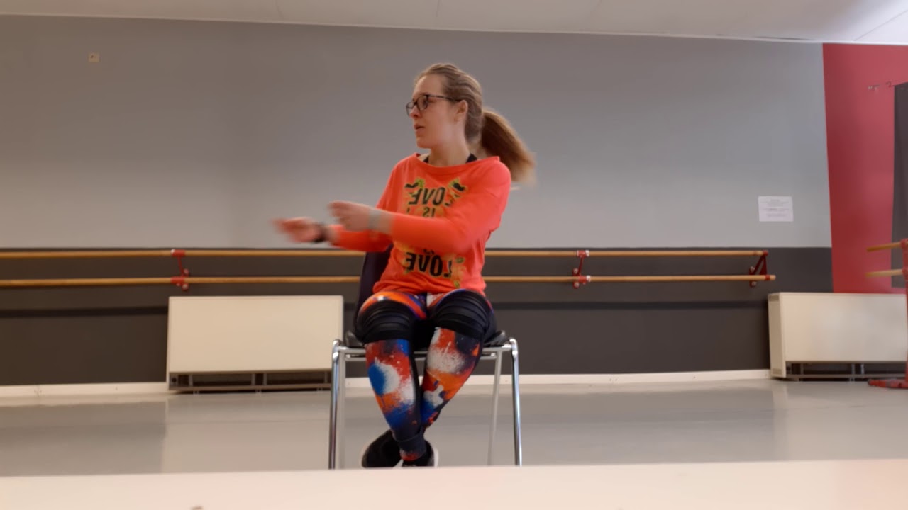 Zumba wheelchair part 1