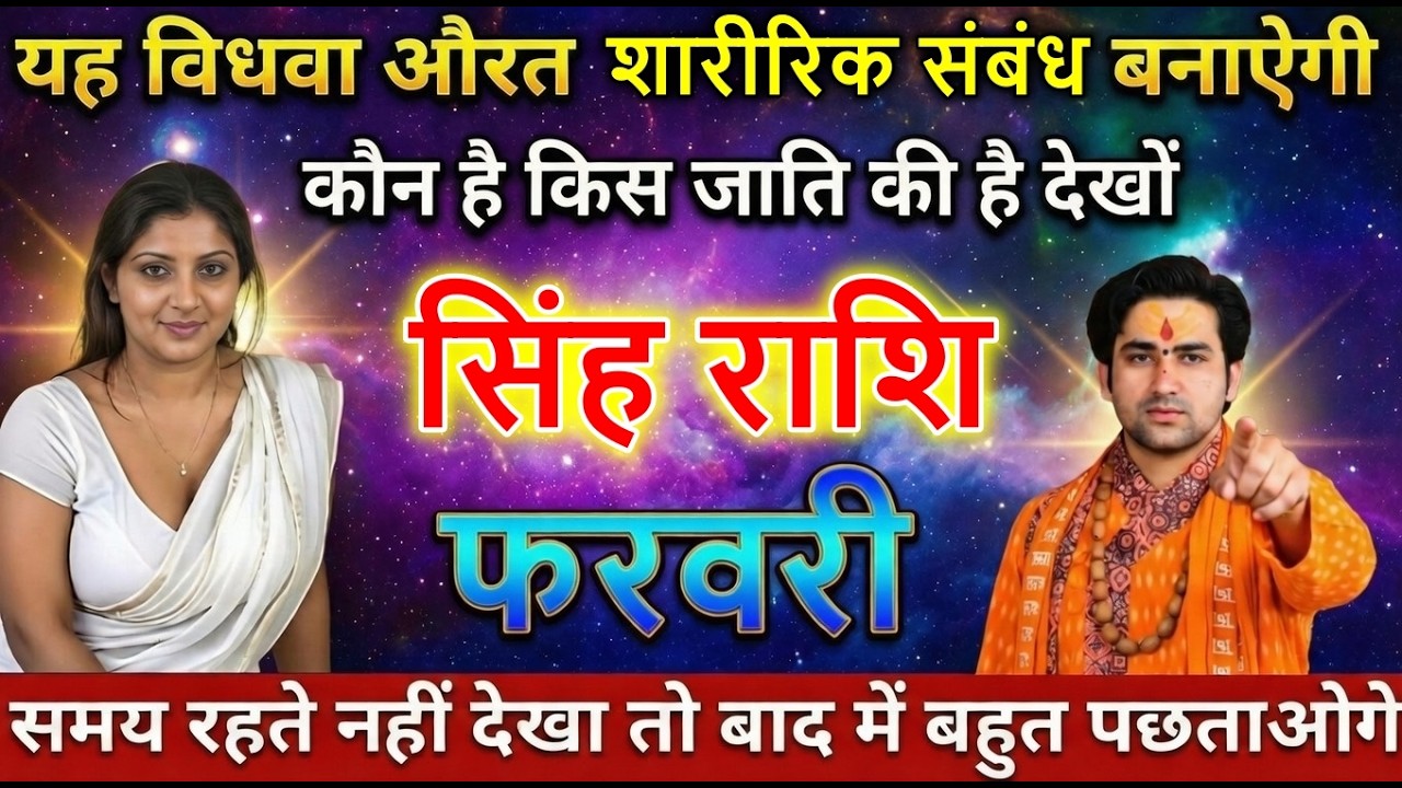 सिंह राशि वाले यह विधवा औरत शारीरिक संबंध बनाऐगी। कौन है किस जाति की है देखों