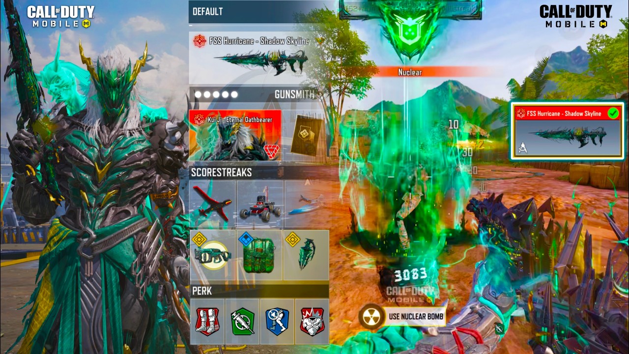 New Mythic FSS Hurricane goes PERFECT with Mythic Kui Ji to destroy every CODM SND, TDM & HP enemies