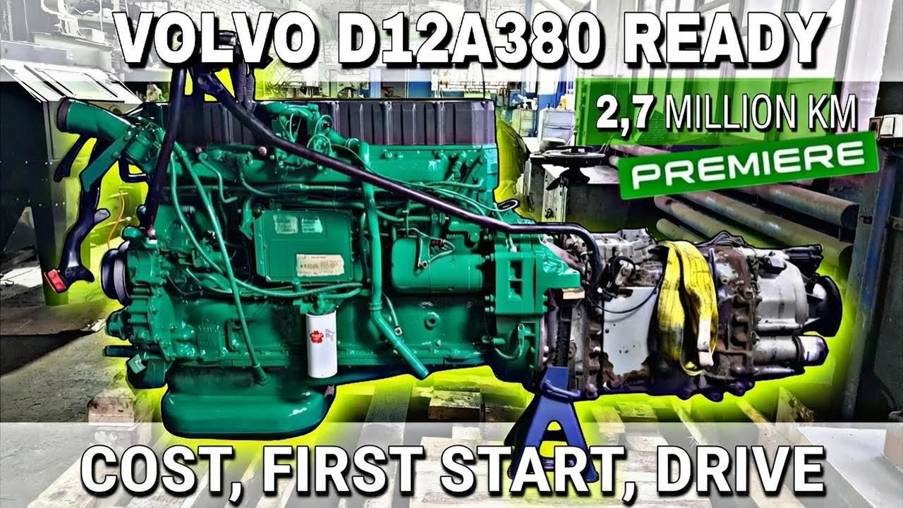 Volvo D12A380 Engine Rebuild, Part 3: Engine Complete