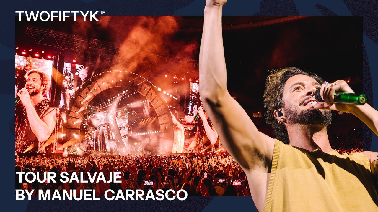 We Went Wild: Behind Manuel Carrasco’s Tour Salvaje Stadium Show | TWOFIFTYK
