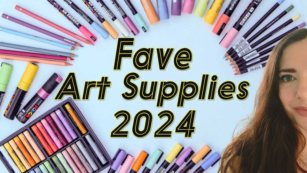 My Must Have 2024 Art Supplies ~ Reviews, Demonstrations and Ideas for Mixed Media Layering