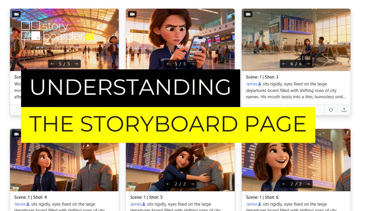 How to Edit and Refine Storyboard Shots with AI | Storyboarder.ai Tutorial