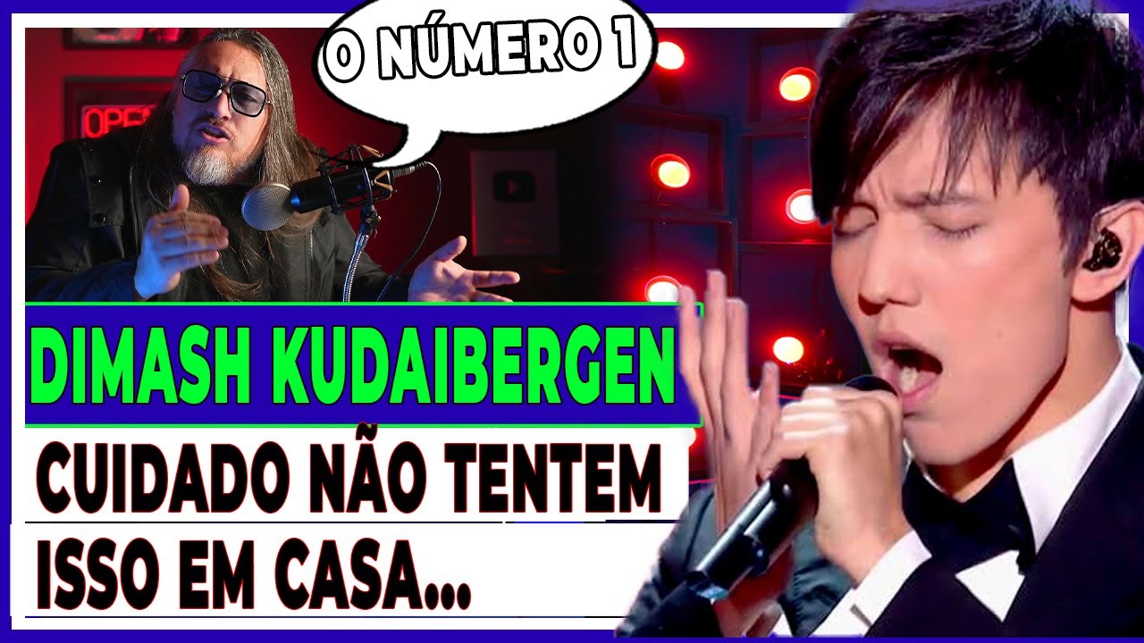 Dimash Kudaibergen by Leandro voz.(Análise Vocal)