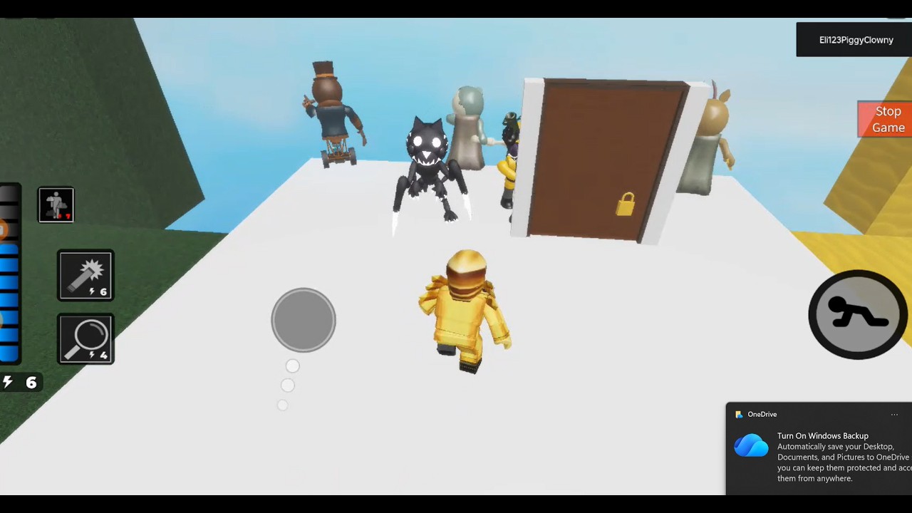 Playing some Roblox Games