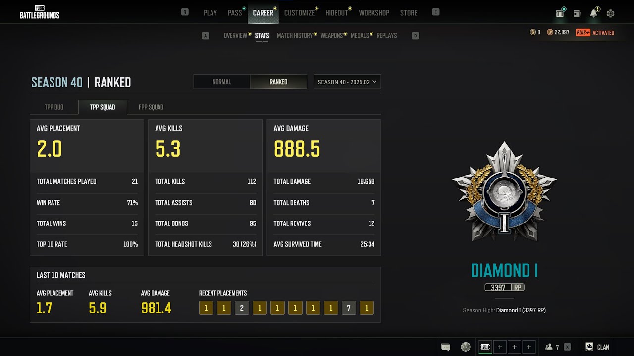 2시즌 연속 5700점+ ㅣ PokJu 배그 매드무비 PUBG Montage