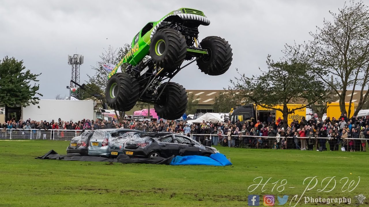Swamp-Thing giving it some at Truckfest Newark 2025.