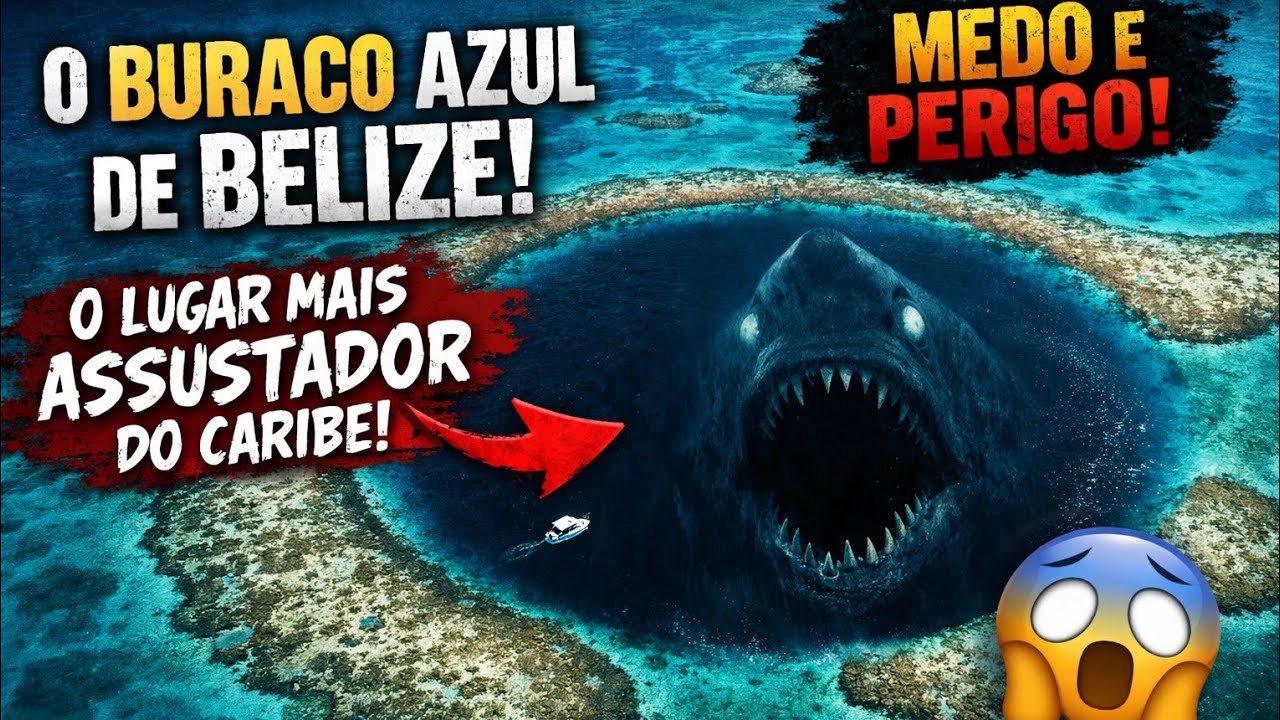O Buraco Azul de Belize: o lugar mais assustador do Caribe #Aventura_sem_fim