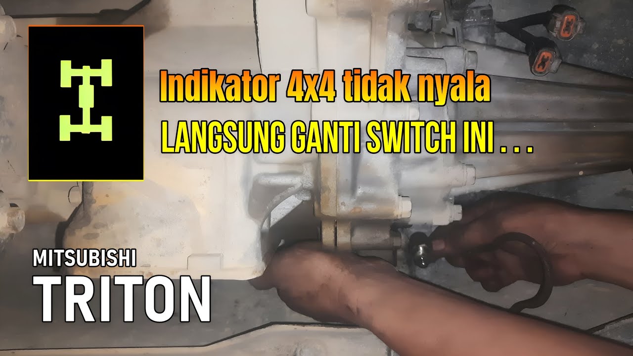 Mengganti Switch transfer 4WD TRITON