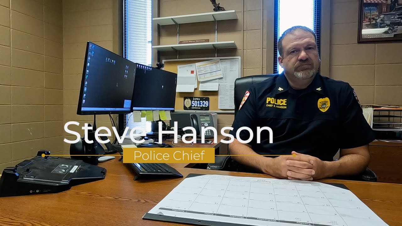 Part 2: Webster City Police Chief Steve Hanson
