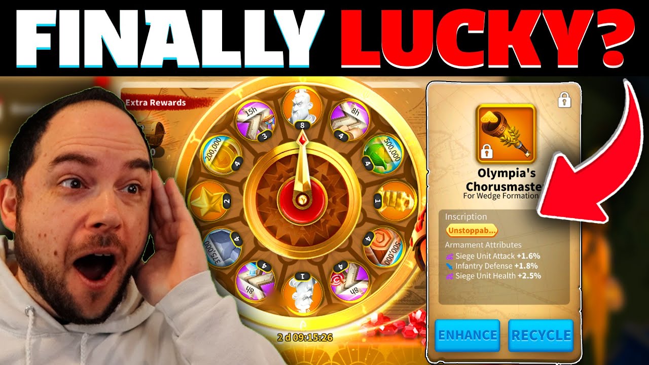 Sun Tzu Prime Wheel [legendary inscription re-rolls!] Rise of Kingdoms