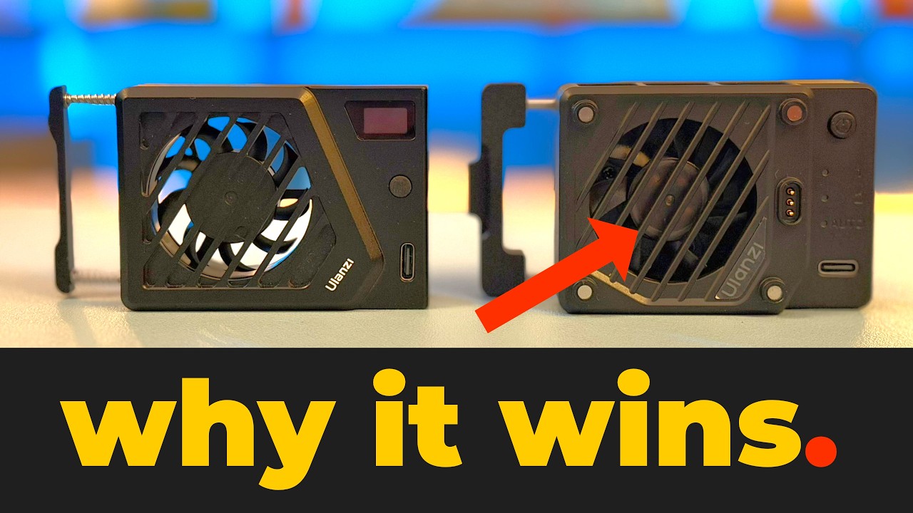 Ulanzi CA25 против CU01 &ndash; какой вентилятор охлаждения действительно работает лучше?