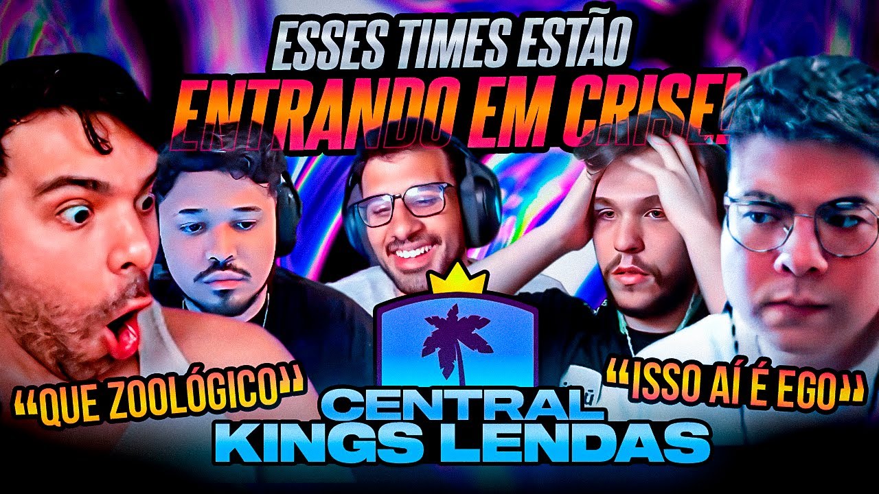 TREINO MAIS &Eacute;PICO DA KINGS LENDAS e COACH REDBERT TILTADO COM O TIME