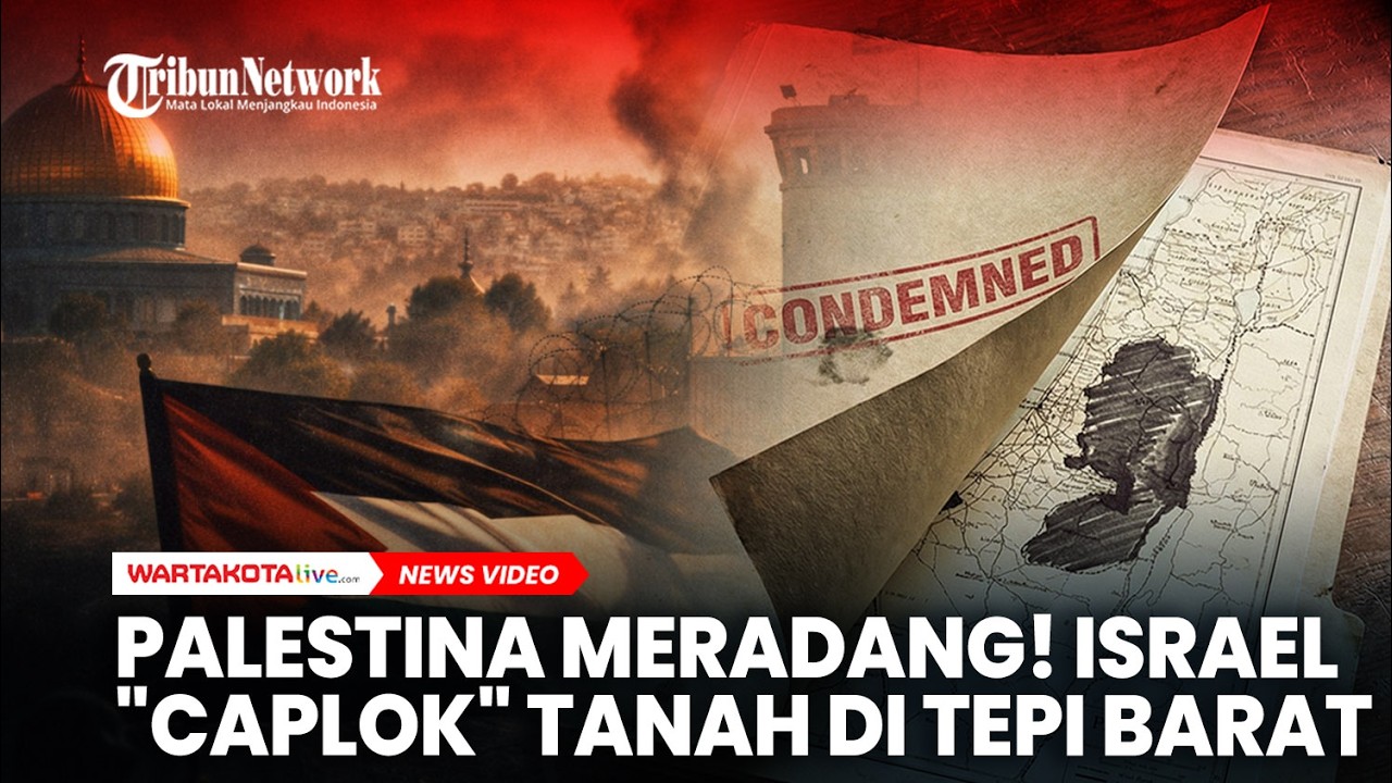 Palestina Meradang! Israel Klaim Tanah di Tepi Barat Jadi “Milik Negara”