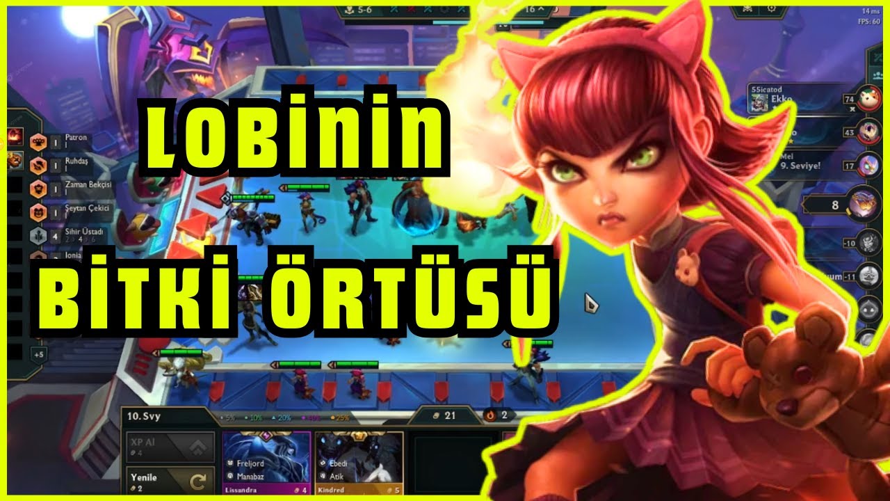 LOBİDEKİ HERKES ANNİE OYNAMAYA ÇALIŞIRSA NE OLUR ? - TFT SET 16