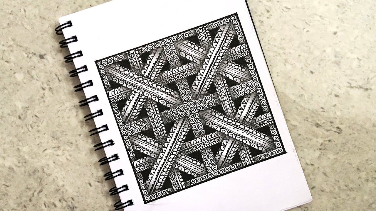 BEST Way to Create Geometric Patterns 3D Mandala Art