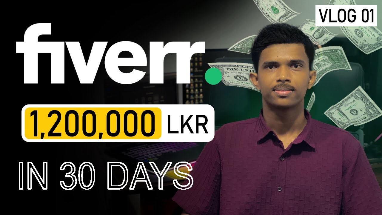 Fiverr එකෙන් මාසෙට ලක්ෂ 12ක් හෙව්වා💸 | VLOG 01