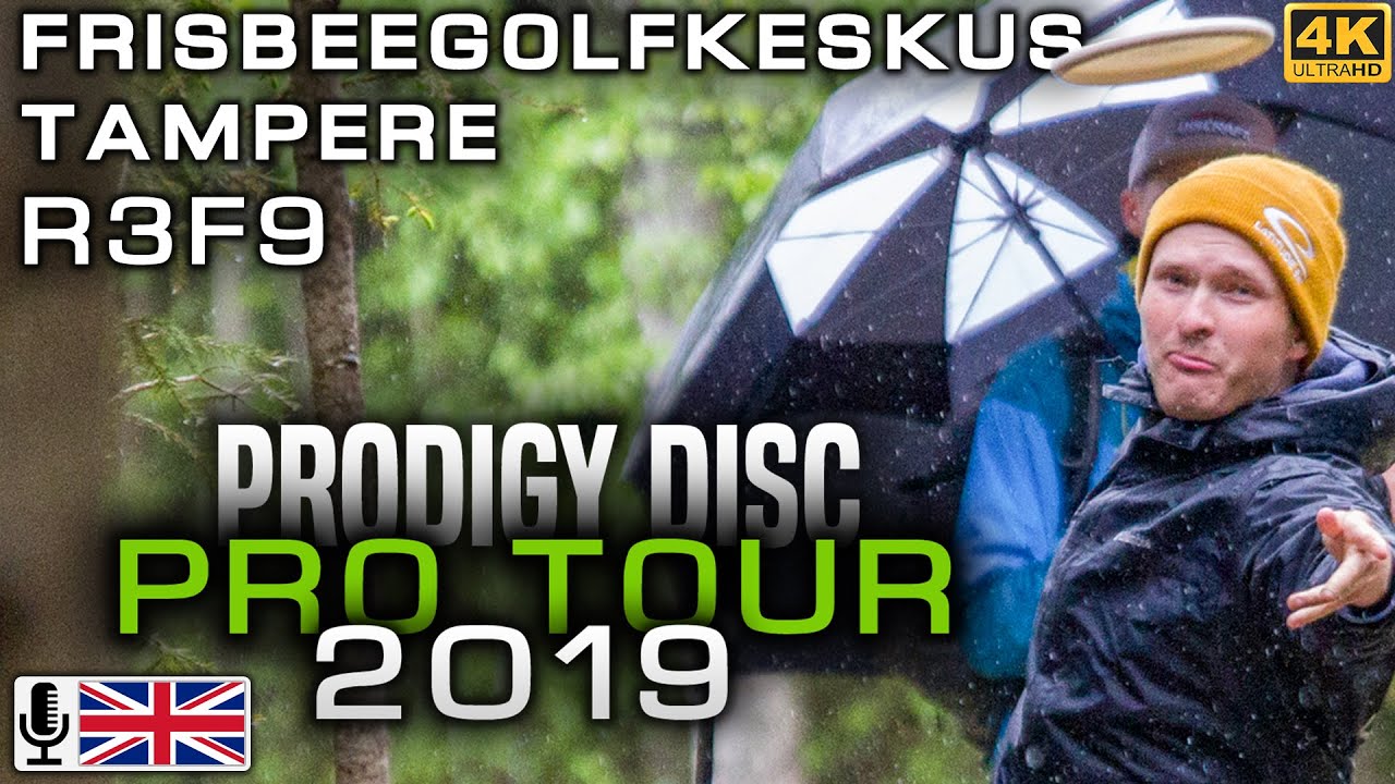 Tampere Prodigy Disc Pro Tour 2019, R3F9, Lehtinen, Nissinen, Stoor, Mäkelä, ENG COMMENTARY [4K]