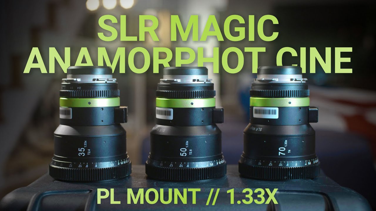 SLR Magic PL/EF CINE Anamorphot Set - 1.33X Anamorphic Lenses