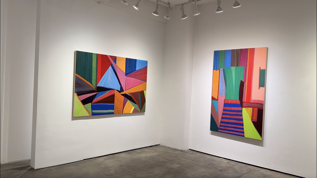 Cynthia Rojas Abstract Paintings