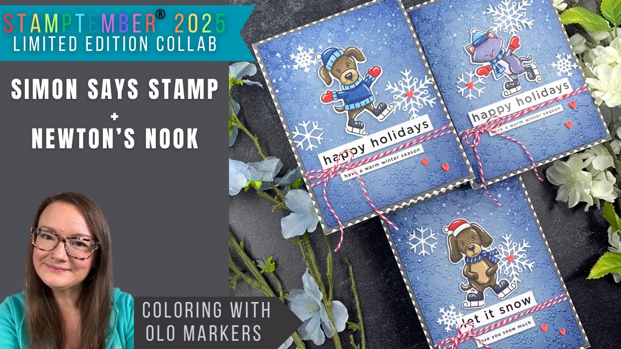 STAMPtember® 2025 Newton's Nook | Skate Paw-ty