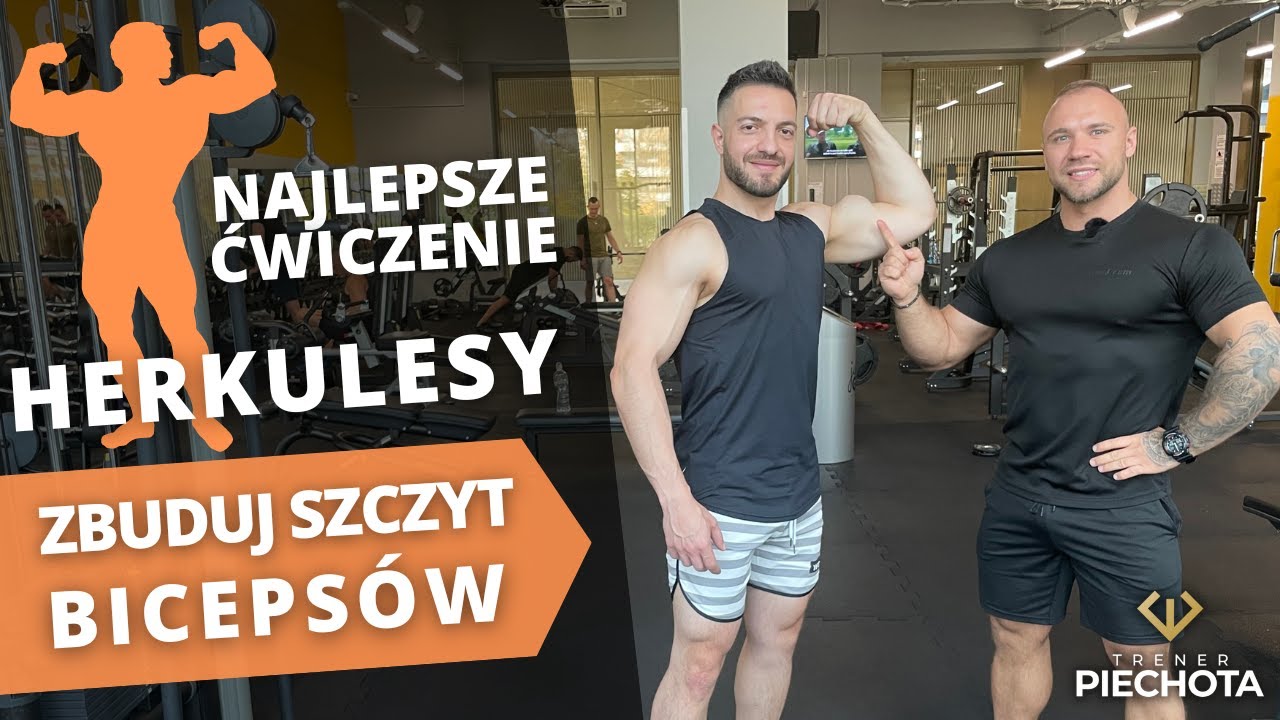 NAJLEPSZE ĆWICZENIE na BICEPS - HERKULESY