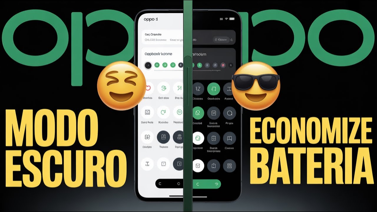OPPO com modo escuro ficou assim... você vai se surpreender