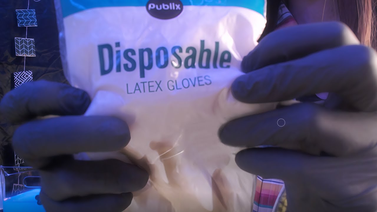 ASMR [Crinkly White Latex Gloves] | Publix Brand