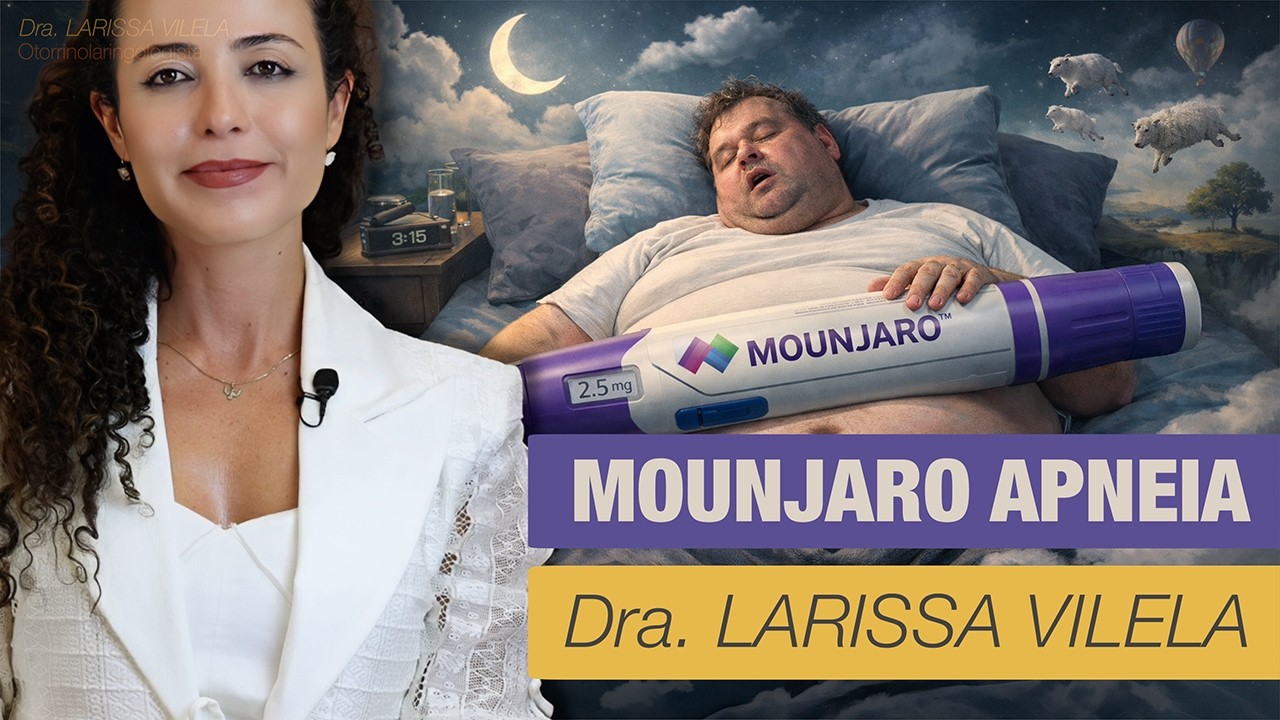 Mounjaro® para tratar apneia do sono!