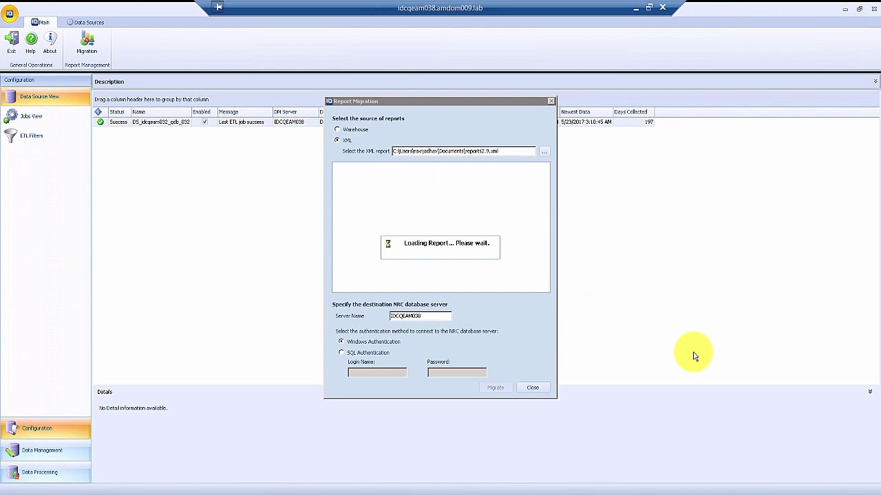 HowTo use the Report Migration Option in Analysis Center 3.2 Admin Console
