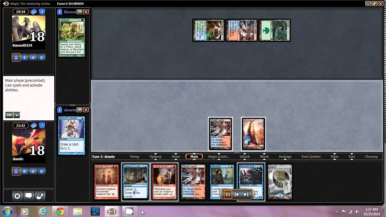 Pyro Twin Vs Scapeshift Game 1