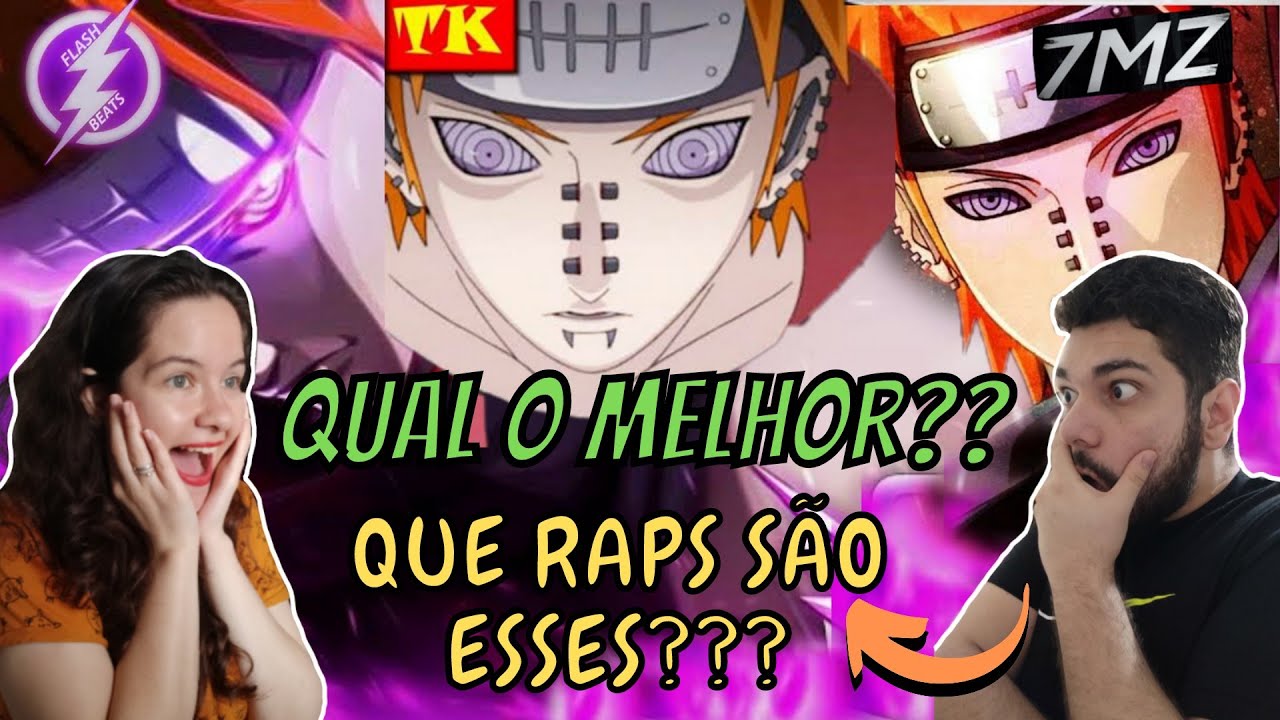 REACT 3 em 1 RAP DO PAIN | 7 Minutoz (nerd hits) | TK Raps | Flash Beats