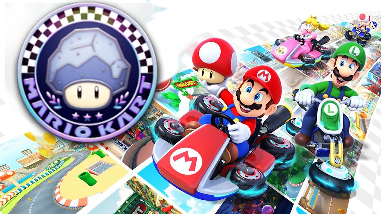 THE NEW MARIO KART DLC IS AMAZING… - Mario Kart 8 ROCK CUP