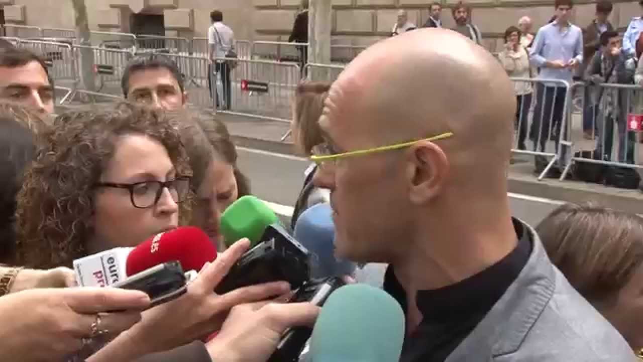 Romeva: 'És indecent que en un estat de dret es processi una persona per posar les urnes'