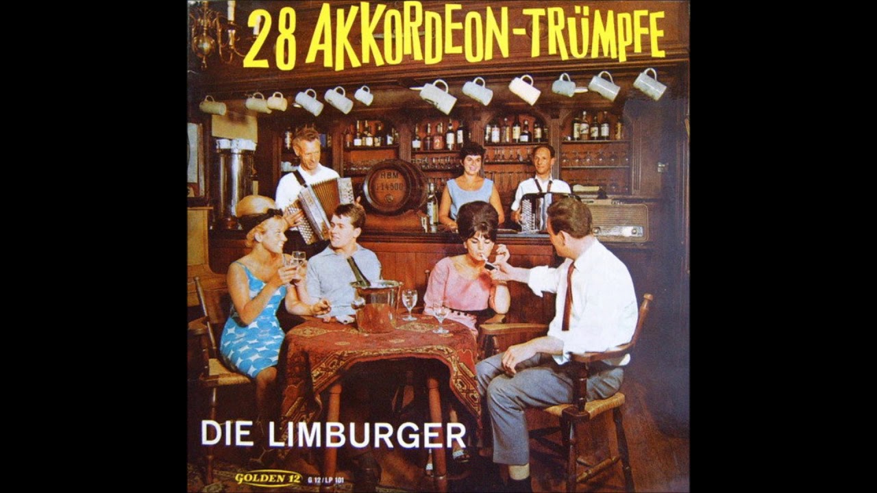 28 Akordeon - Trümpfe.   Die Limburger . Lp.