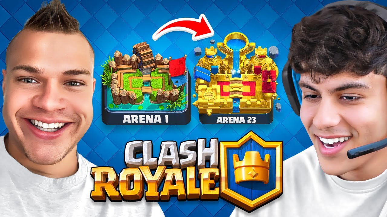 We 2v2'd Every Arena In Clash Royale..