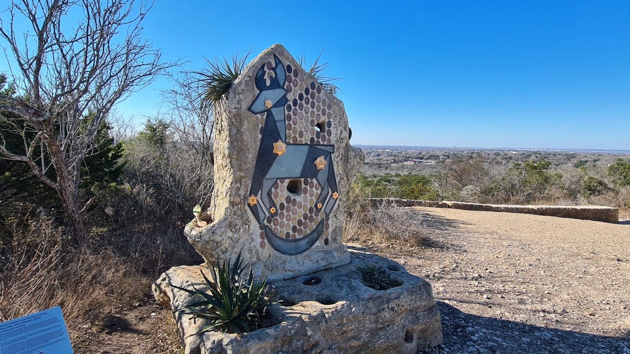 San Antonio, Texas | Comanche Lookout Park Walking Tour 4K