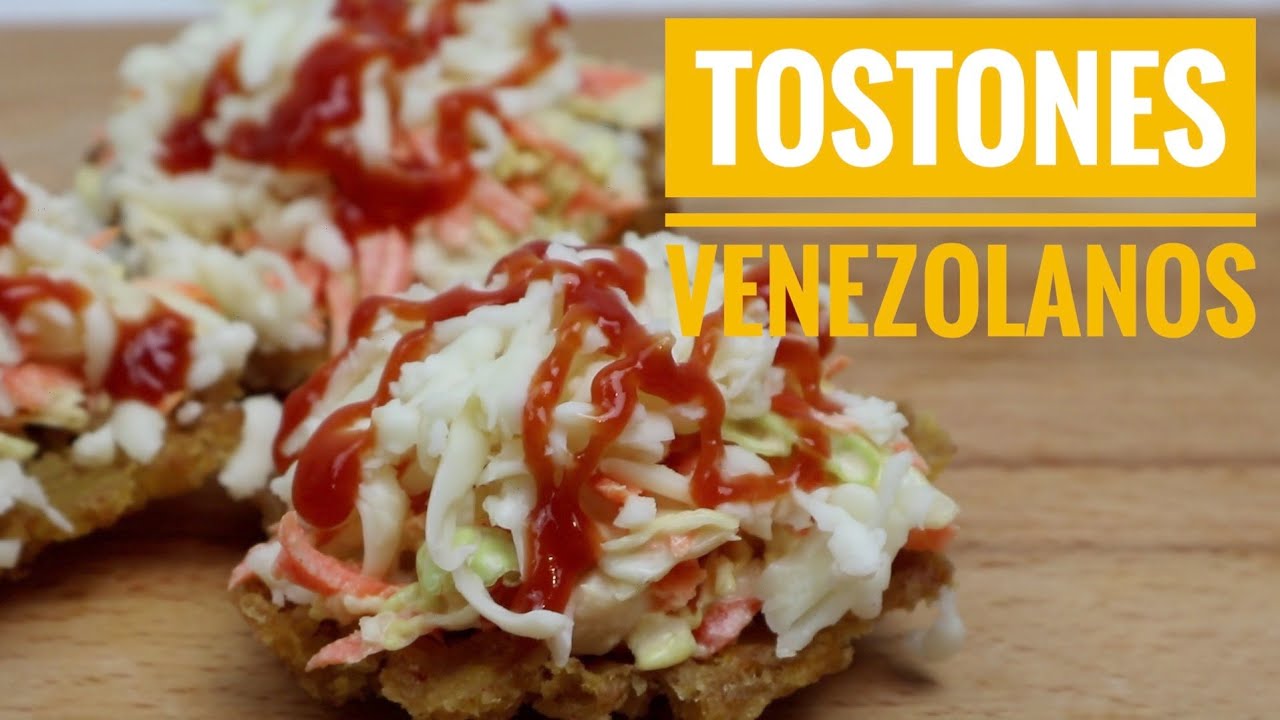 TOSTONES VENEZOLANOS / Tostones Playeros Venezolanos / patacones / Recetas Venezolanas