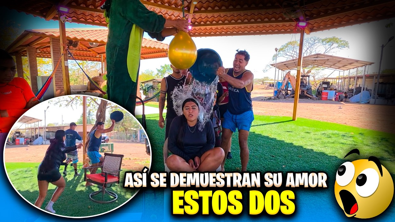 Miren como Sapo y keysi no disimulan el amor que sienten. Los Jrs piden otras preguntas