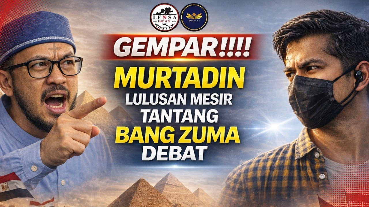 GEMPAR🔥 MURTADIN LULUSAN MESIR TANTANG DEBAT BANG ZUMA‼️