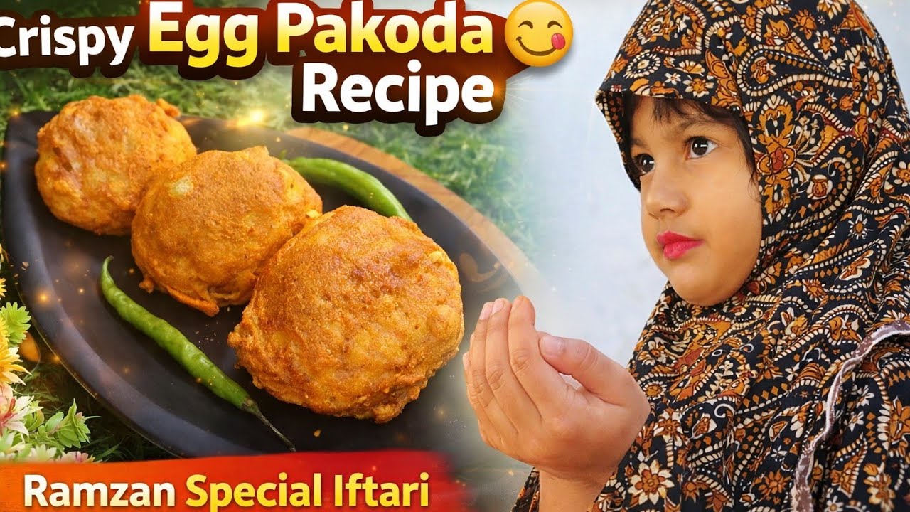  Ramzan special5 मिनट में बनाएं Crispy Egg Pakoda | Easy Egg Pakora Recipe  Street Style#Egg Pakora