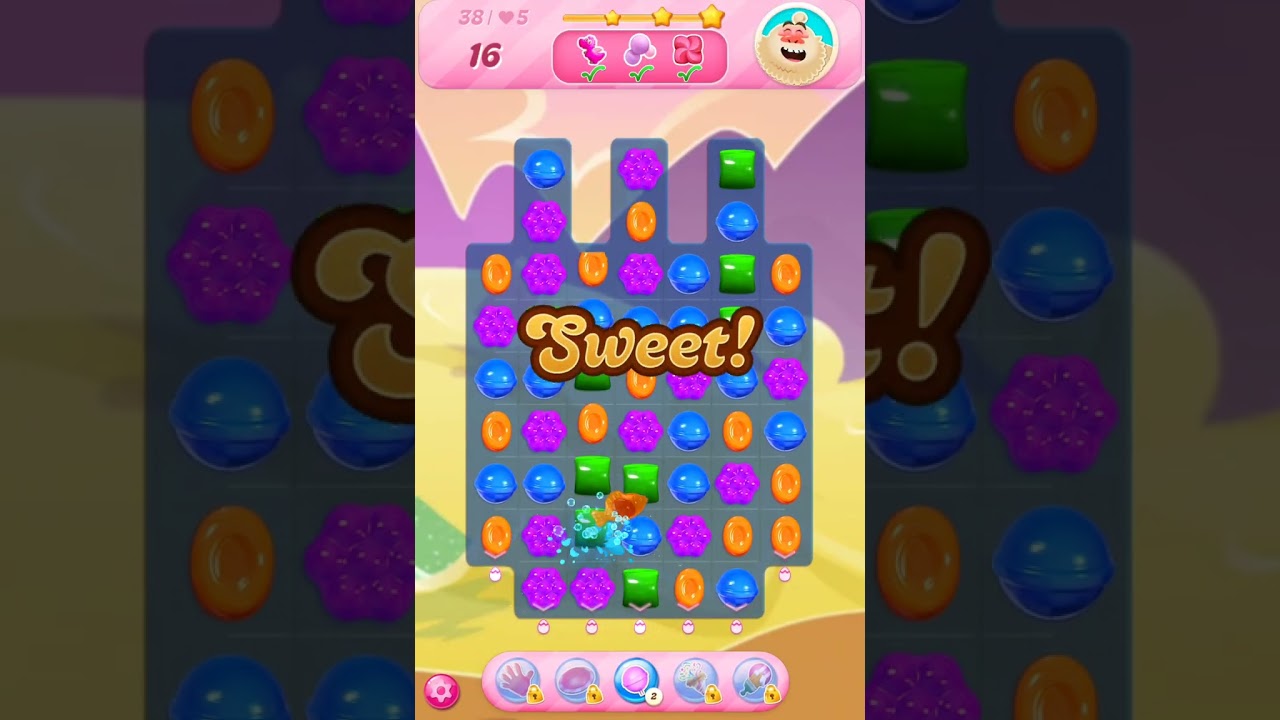 Candy Crush Saga | Crushing Through Levels 36–40 🚀🍬