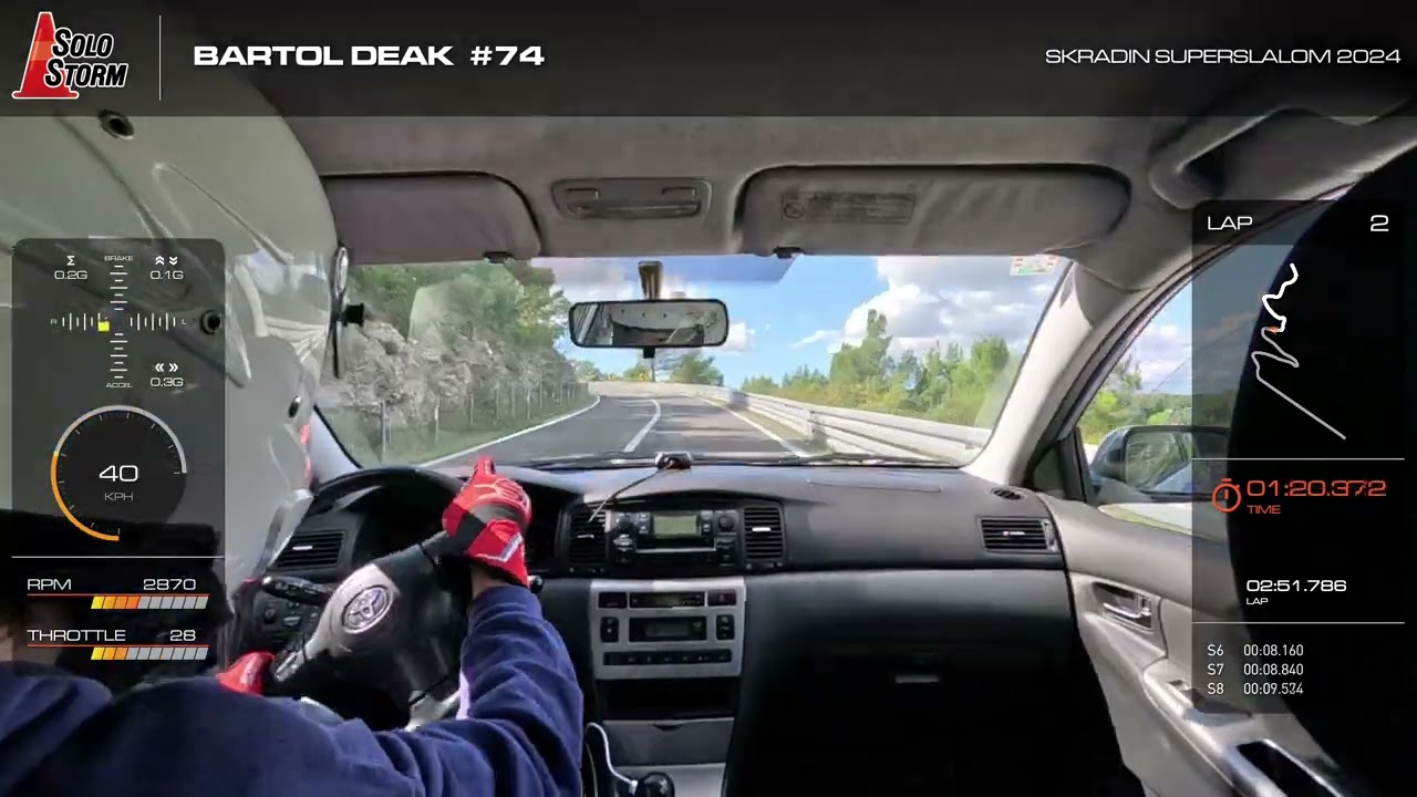 Superslalom Skradin 2024 - Vožnja #1