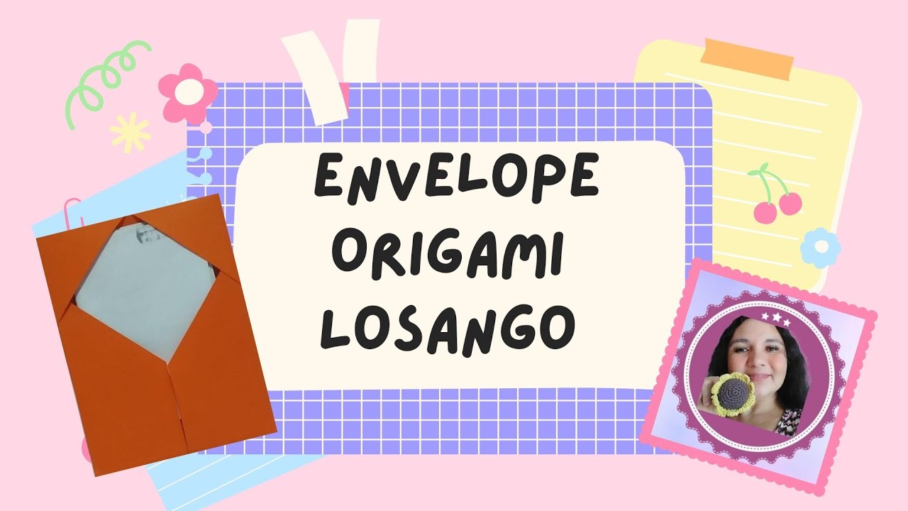 Envelope Origami Losango | por @ceatelieartes