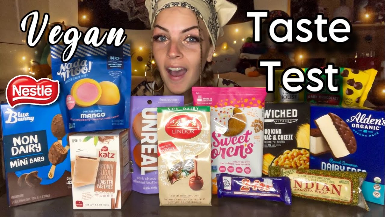 Taste Tasting VEGAN FOODS! Part 21