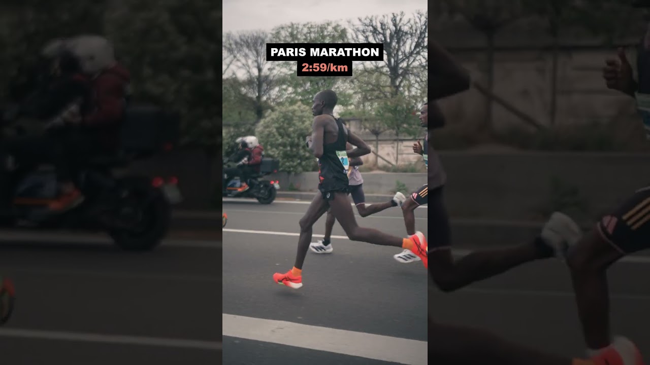 2:59/km | Paris Marathon Elisha Rotich