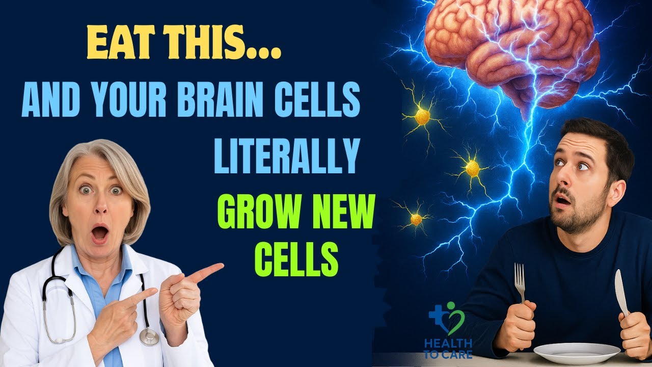 Eat These 5 Foods To Regrow Brain Cells Naturally#neuroscience