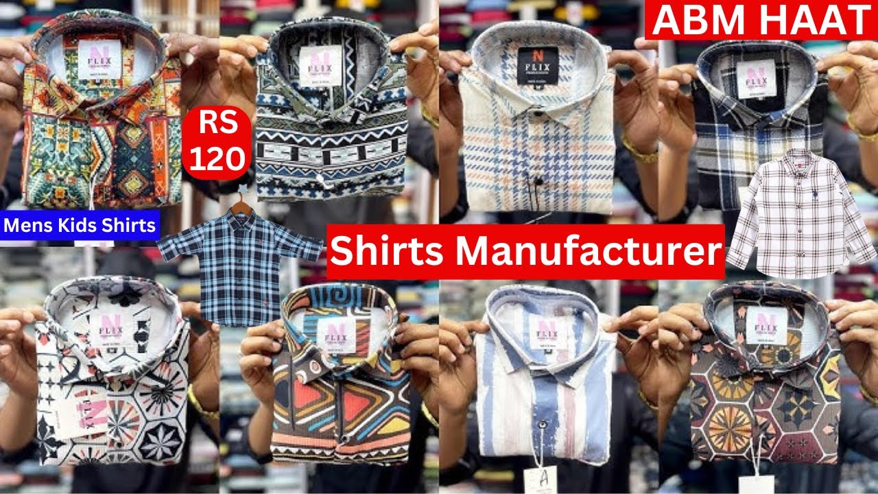 Metiabruz Haat Shirts Manufacturer Wholesaler ABM Haat New Video Sparkey Dresses