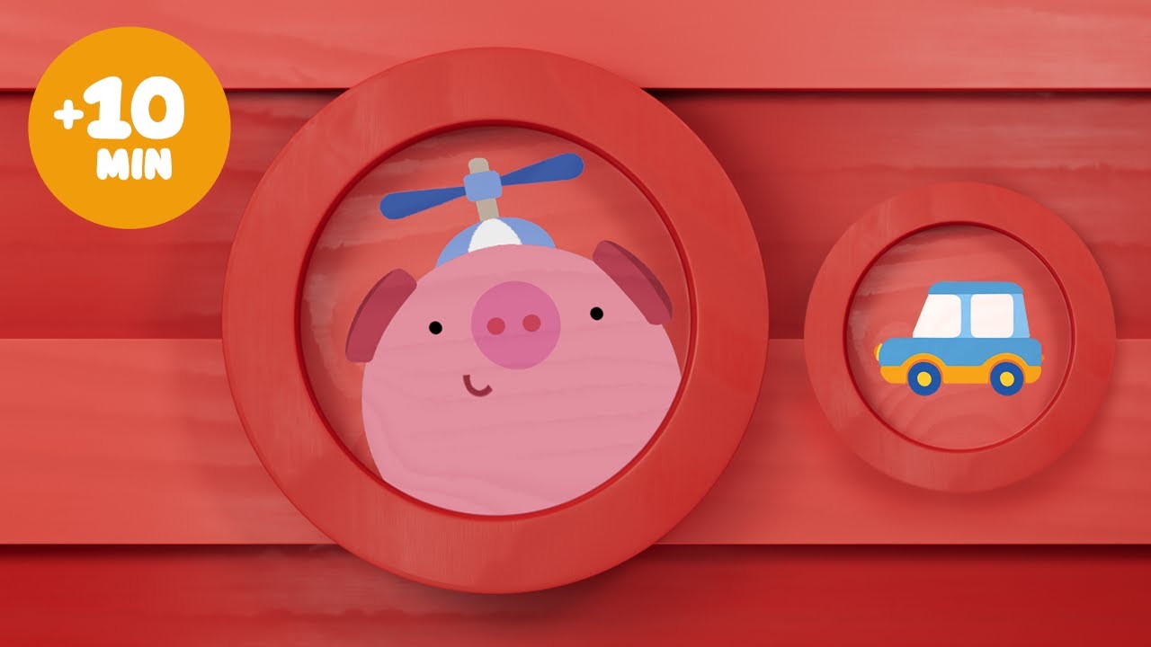Guess the Vehicle in Oink's Workshop 🛠️ | Pim Pam Pino