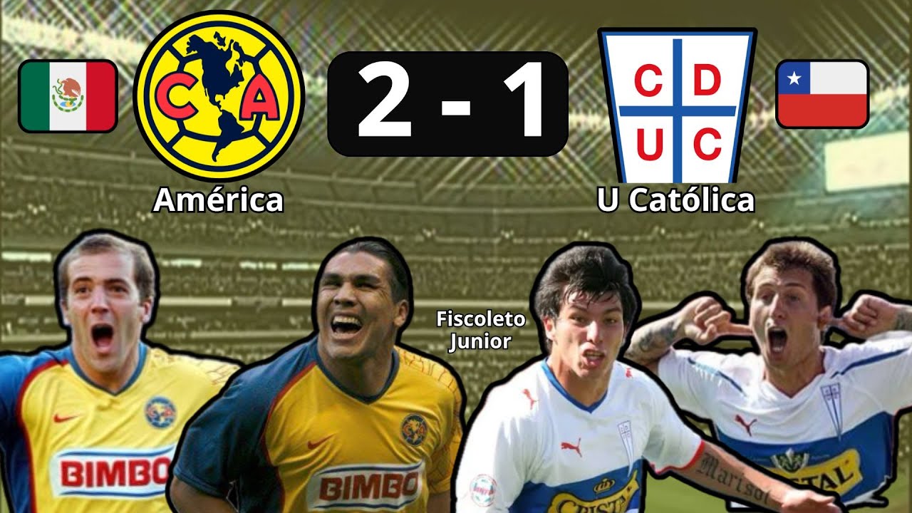 América 2 - 1 U. Católica | Copa Libertadores 2008 | Fase de grupos | Resumen completo.